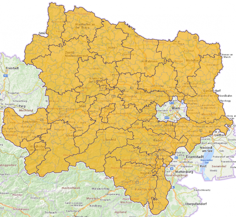 Geflügelpest-Karte