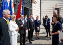 Landeshauptfrau Johanna Mikl-Leitner empfing heute viele nationale und internationale Gäste beim Europa Forum Wachau