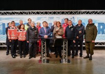 Pressekonferenz in Korneuburg.