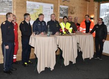 Pressekonferenz am Hochkar: Ab morgen sind Straße und Skigebiet wieder geöffnet.