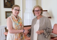 LH Mikl-Leitner trifft ungarische Botschafterin Edit Szilágyiné Bátorfi zu bilateralen Gesprächen LH Mikl-Leitner trifft ungarische Botschafterin Edit Szilágyiné Bátorfi zu bilateralen Gesprächen