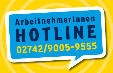 Logo Arbetnehmerinnen Hotline