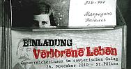 Gerhard Mader Einladung "Verlorene Leben"