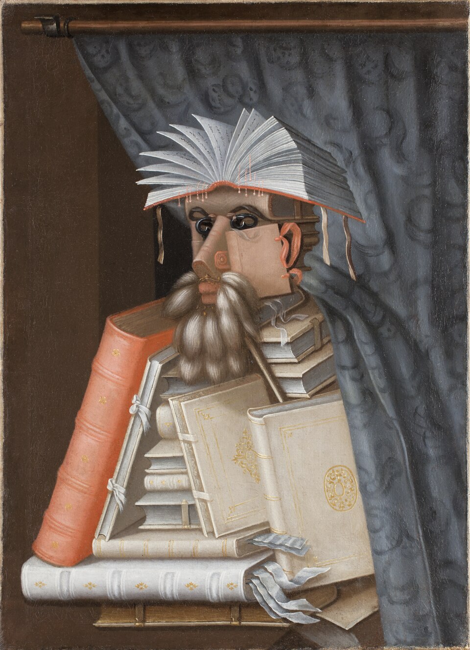 Giuseppe Arcimboldo, Der Bibliothekar, um 1570