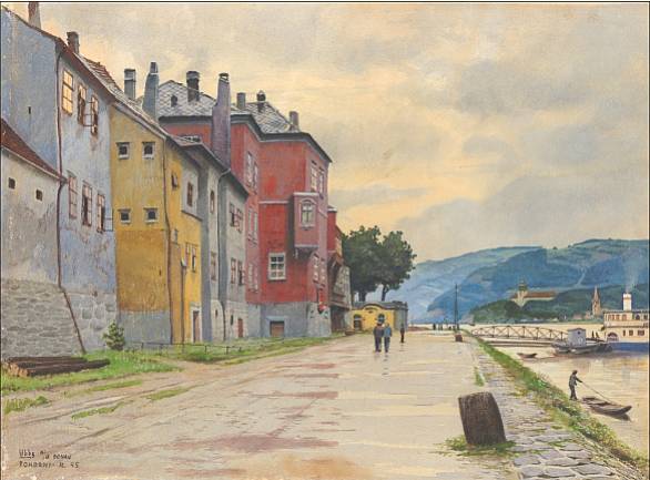 Richard Pokorny, Ybbser Donaulände, 1945